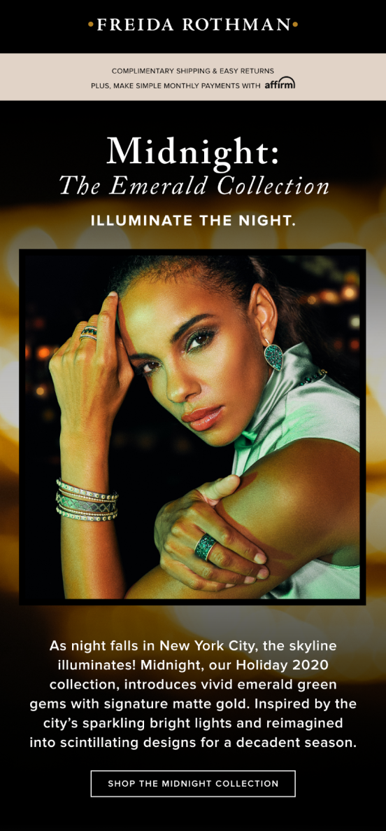 Freida Rothman featured email